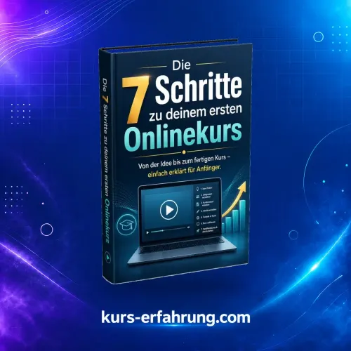 Die 7 Schritte zu deinem ersten Onlinekurs