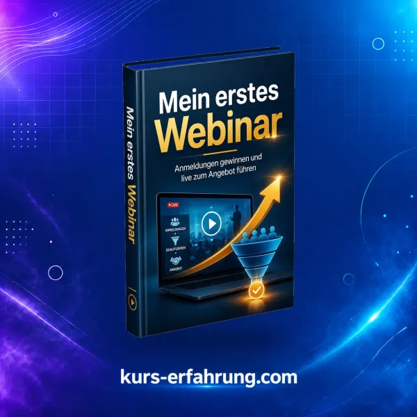 Mein erstes Webinar