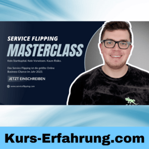 Service Flipping Masterclass von Leon Chaudhari