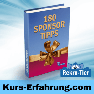 Buch: 180 Sponsortipps von Rekru-tier
